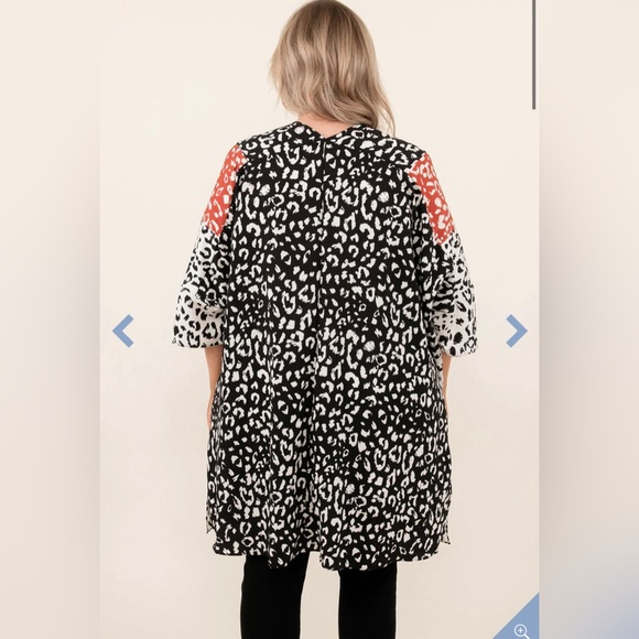 Chic Soul Leopard Kimono - Picture 2 of 4